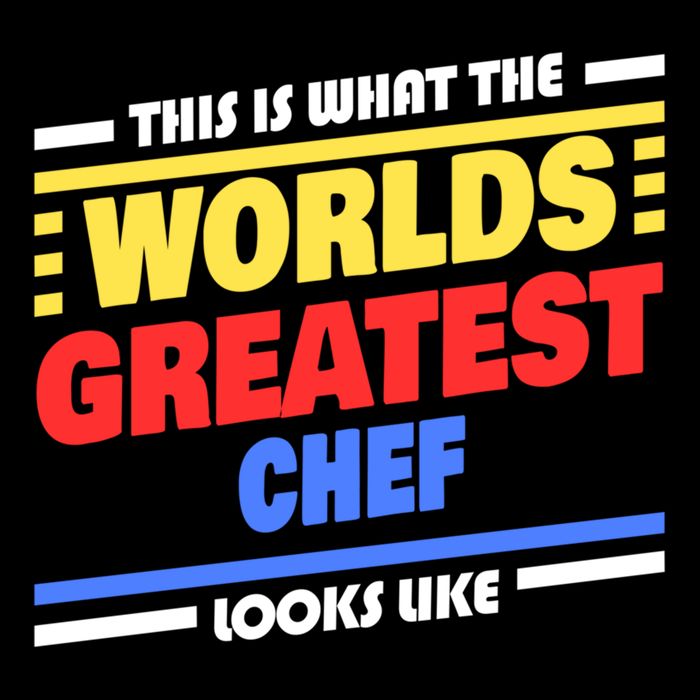 Worlds Greatest Chef Saying Funny Chef Gift Cooling Performance Crew T-Shirt
