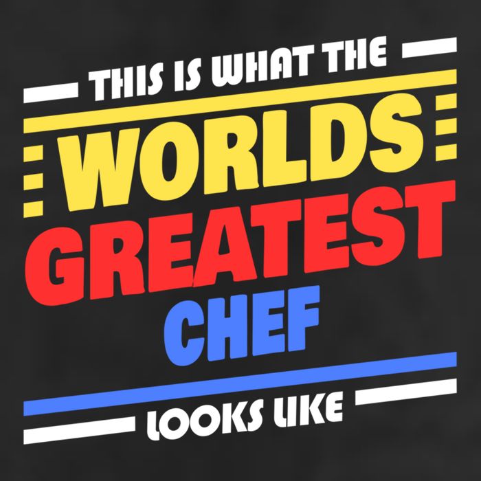 Worlds Greatest Chef Saying Funny Chef Gift Adult Drive Performance Visor