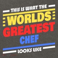 Worlds Greatest Chef Saying Funny Chef Gift Cotton Canvas Backpack