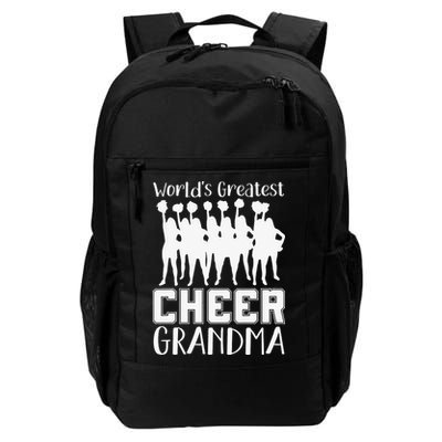 Worlds Greatest Cheer Grandma Funny Cheerleading Cheerleader Backpack