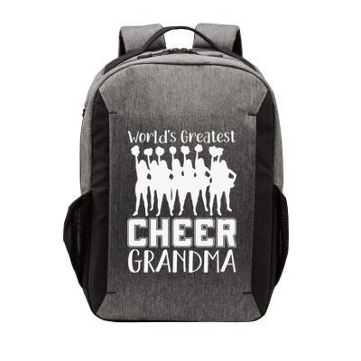 Worlds Greatest Cheer Grandma Funny Cheerleading Cheerleader Vector Backpack