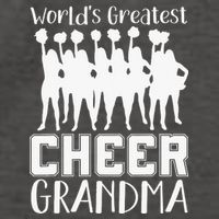 Worlds Greatest Cheer Grandma Funny Cheerleading Cheerleader Vector Backpack