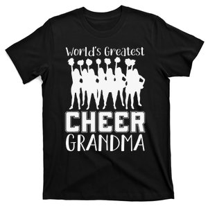 Worlds Greatest Cheer Grandma Funny Cheerleader T-Shirt