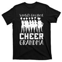 Worlds Greatest Cheer Grandma Funny Cheerleader T-Shirt