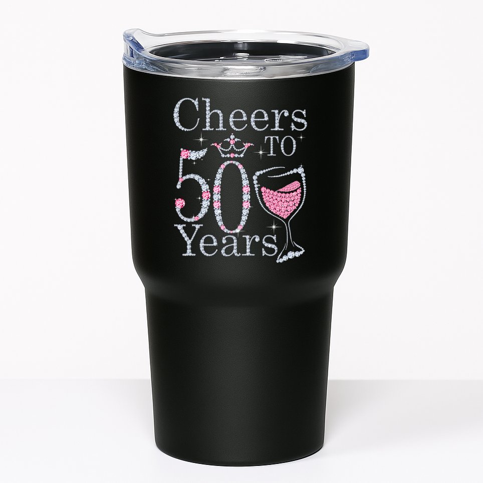 Women Gift Cheers To 50 Years 1969 50Th Birthday Gift For Womens Tumbler