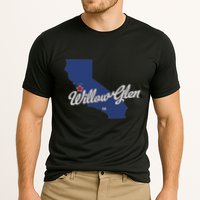Willow Glen California San Jose Ca Map Cooling Performance Crew T-Shirt