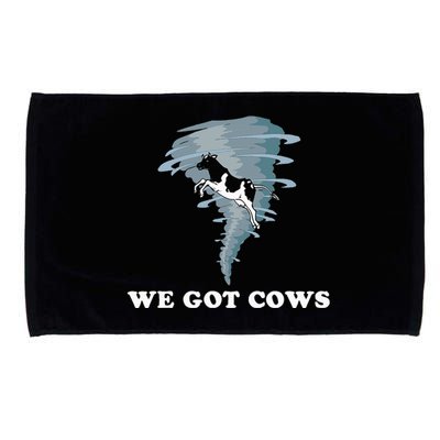 We Got Cows Tornado Chaser Microfiber Hand Towel