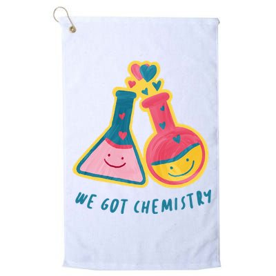 We Got Chemistry Cute Gift Golf Towel