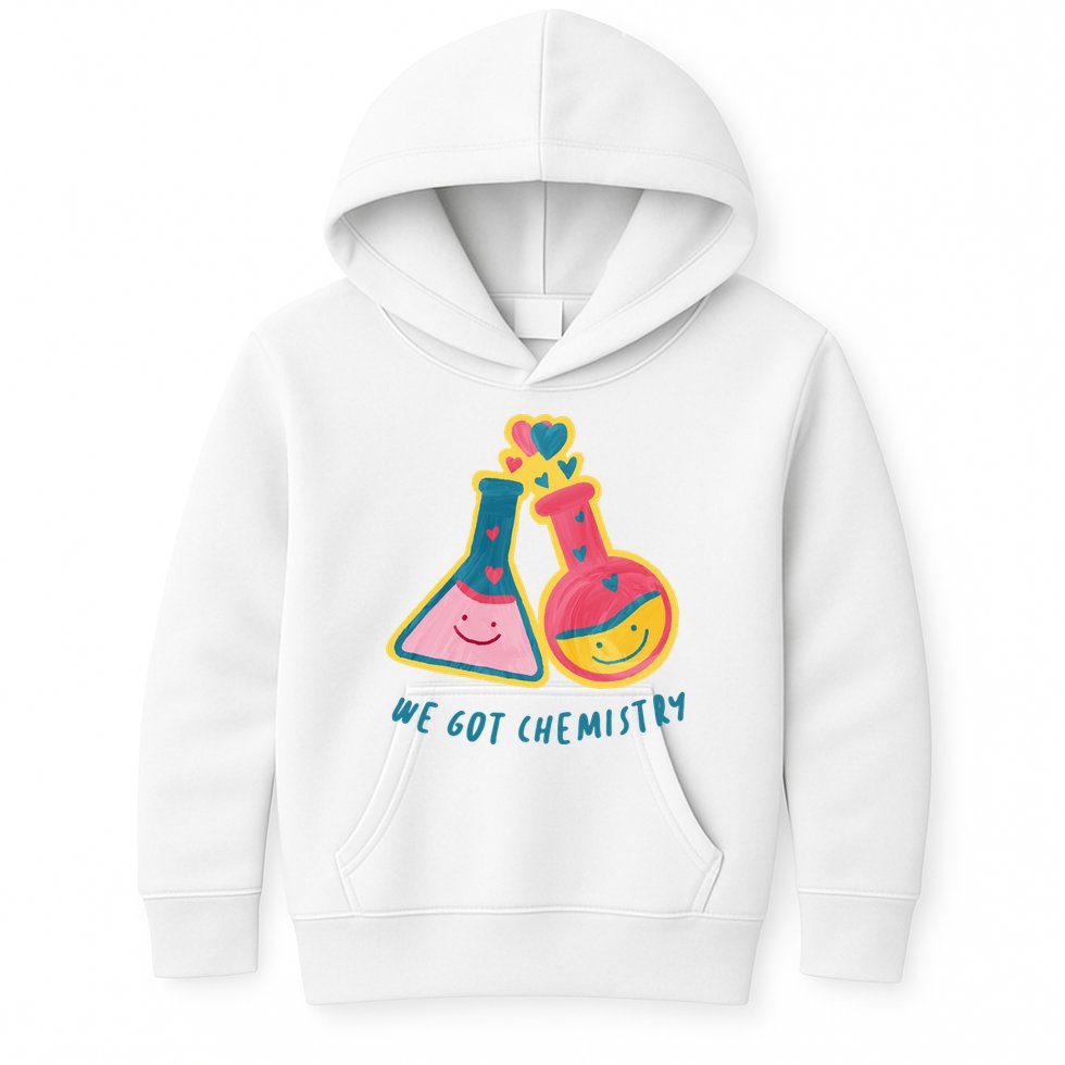 We Got Chemistry Cute Gift Kids Hoodie
