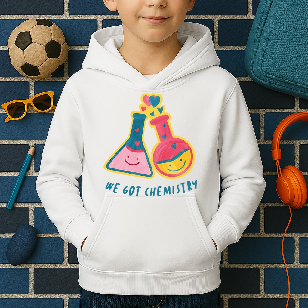 We Got Chemistry Cute Gift Kids Hoodie