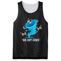 We Got Cows Funny Tornado Chaser Love Chasing Tornados Mesh Reversible Basketball Jersey Tank