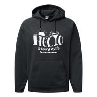 Wo Graphic Design Performance Fleece Hoodie