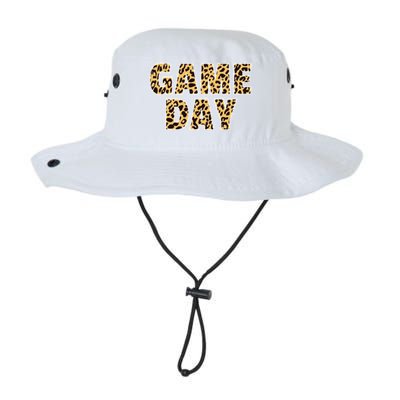 Wo Game Day Leopard Football Mother Wife Friend Gift Legacy Cool Fit Booney Bucket Hat