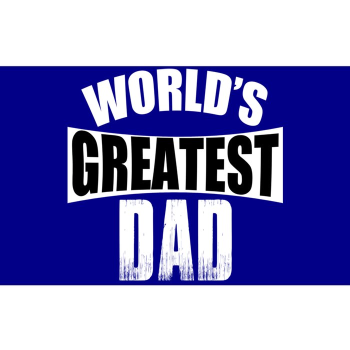 Worlds Greatest Dad Gift Bumper Sticker