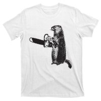 Woodchuck Groundhog Day Could Chainsaw Wood T-Shirt