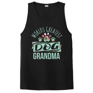 World's Greatest Dog Grandma Ever Pet Love Meaningful Gift PosiCharge Competitor Tank