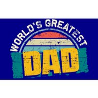 Worlds Greatest Dad Gift Bumper Sticker