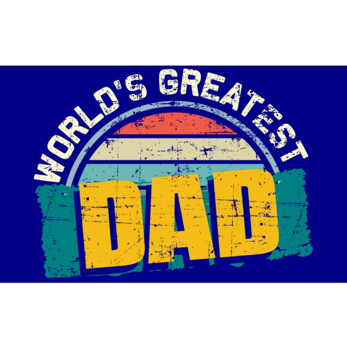 Worlds Greatest Dad Gift Bumper Sticker