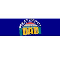 Worlds Greatest Dad Gift Bumper Sticker