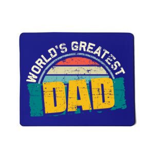 Worlds Greatest Dad Gift Mousepad