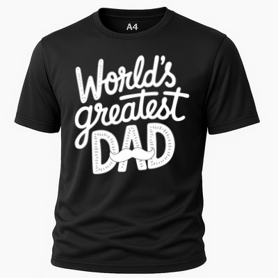 Worlds Greatest Dad Funny Cute Father Day Performance Shirt