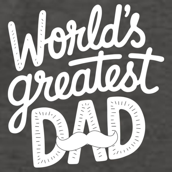 Worlds Greatest Dad Funny Cute Father Day Vector Backpack