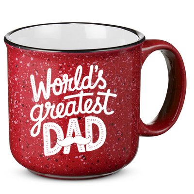 Worlds Greatest Dad Funny Cute Father Day 15oz Campfire Ceramic Mug