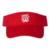 Worlds Greatest Dad Funny Cute Father Day Visor