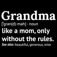 Womens Grandma Definition Shirt Funny Gift For Grandmother TShirt Tall Hoodie