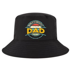 Worlds Greatest Dad Gift Cool Comfort Performance Bucket Hat