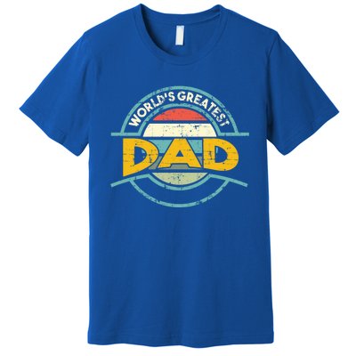 Worlds Greatest Dad Gift Premium T-Shirt