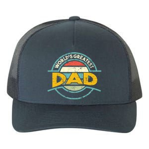 Worlds Greatest Dad Gift Yupoong Adult 5-Panel Trucker Hat