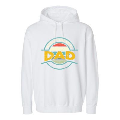 Worlds Greatest Dad Gift Garment-Dyed Fleece Hoodie