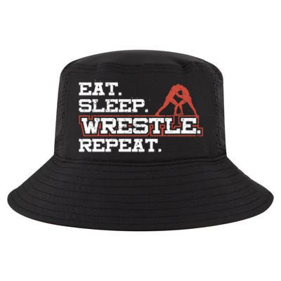 Wrestling Gift Design For Wrestling Fans Wrestle Gift Cool Comfort Performance Bucket Hat