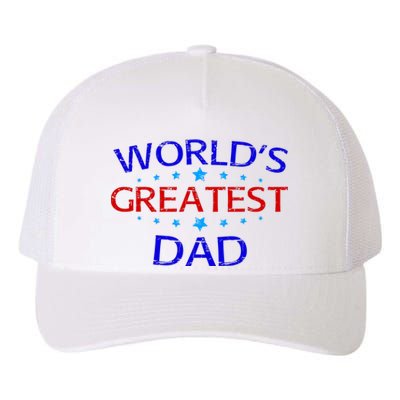 Worlds Greatest Dad Yupoong Adult 5-Panel Trucker Hat