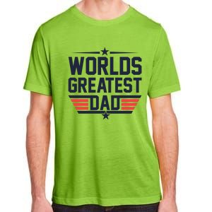 World's Greatest Dad Adult ChromaSoft Performance T-Shirt