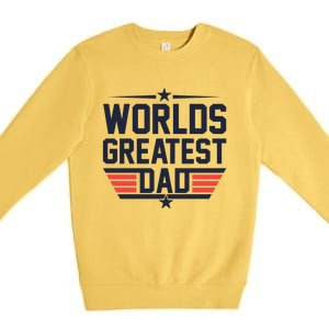 World's Greatest Dad Premium Crewneck Sweatshirt