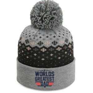 World's Greatest Dad The Baniff Cuffed Pom Beanie