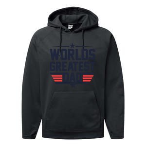 World's Greatest Dad Performance Fleece Hoodie