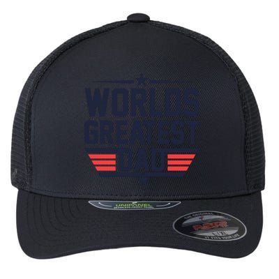 World's Greatest Dad Flexfit Unipanel Trucker Cap