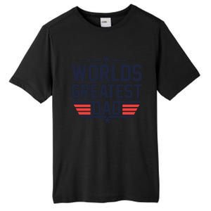 World's Greatest Dad Tall Fusion ChromaSoft Performance T-Shirt