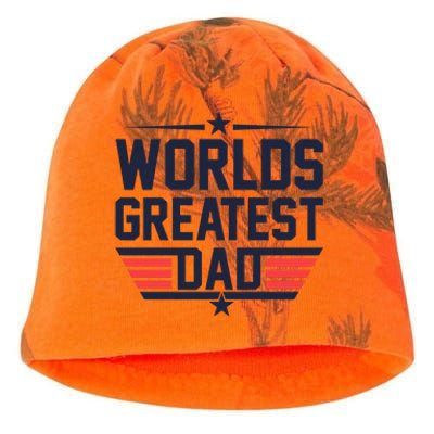 World's Greatest Dad Kati - Camo Knit Beanie