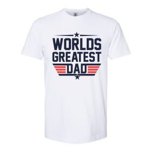 World's Greatest Dad Softstyle CVC T-Shirt