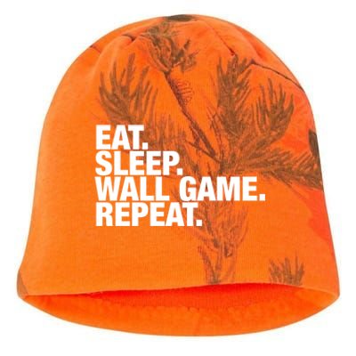 Wall Game Eat Sleep Repeat Gift Kati - Camo Knit Beanie