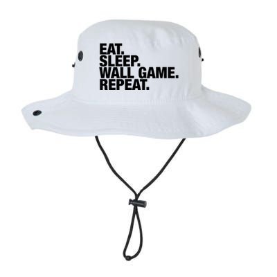 Wall Game Eat Sleep Repeat Gift Legacy Cool Fit Booney Bucket Hat