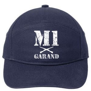 Wwii Gun Enthusiast M1 Garand Lover Military History Gift 7-Panel Snapback Hat