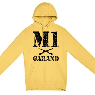 Wwii Gun Enthusiast M1 Garand Lover Military History Gift Premium Pullover Hoodie