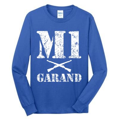 Wwii Gun Enthusiast M1 Garand Lover Military History Gift Tall Long Sleeve T-Shirt