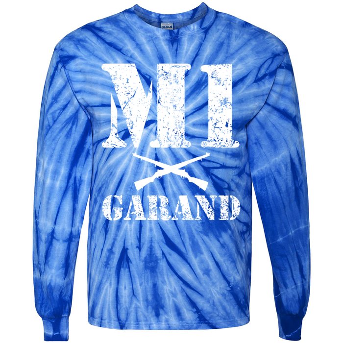 Wwii Gun Enthusiast M1 Garand Lover Military History Gift Tie-Dye Long Sleeve Shirt