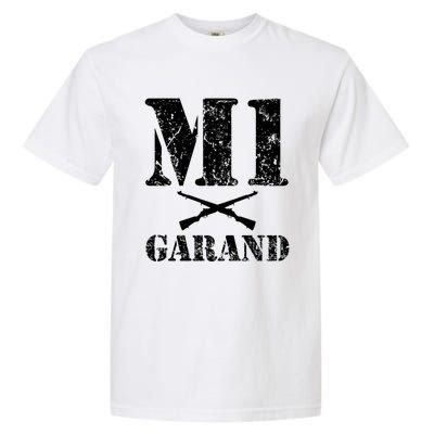 Wwii Gun Enthusiast M1 Garand Lover Military History Gift Garment-Dyed Heavyweight T-Shirt